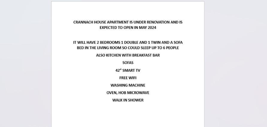 Crannach House Apartment 발라터 외부 사진